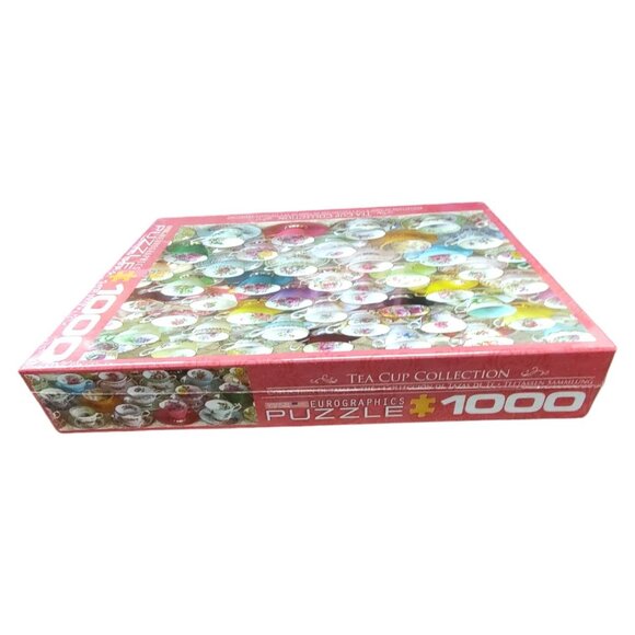 Eurographics 1000 Piece Jigsaw Puzzle Tea Cup Collection Entertainment - Picture 12 of 13